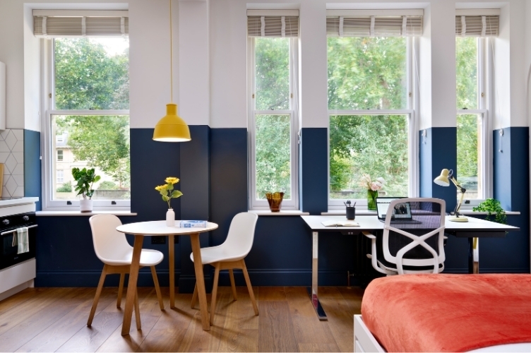 Bath Student Castle Bath Stanning Studio Room 1