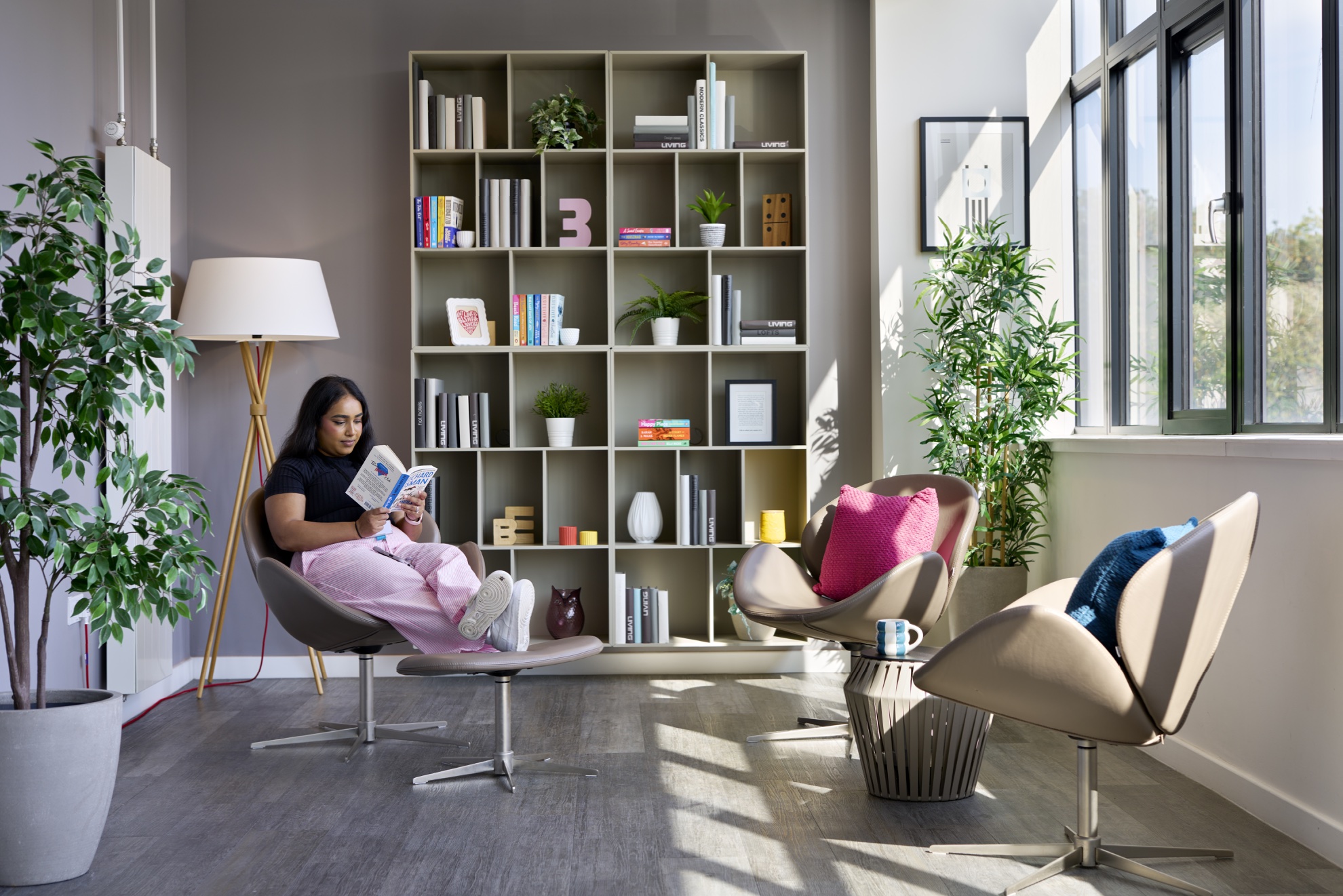 Clifton House Library Lifestyle
