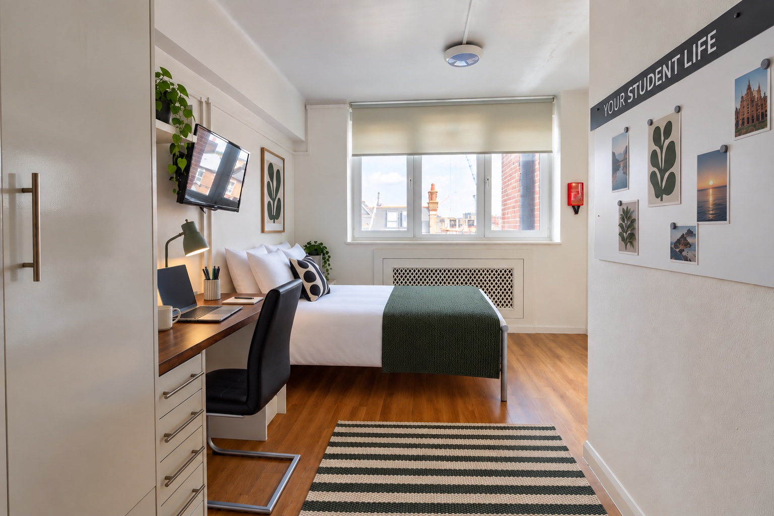 Garrow House London Silver Studio Bedroom