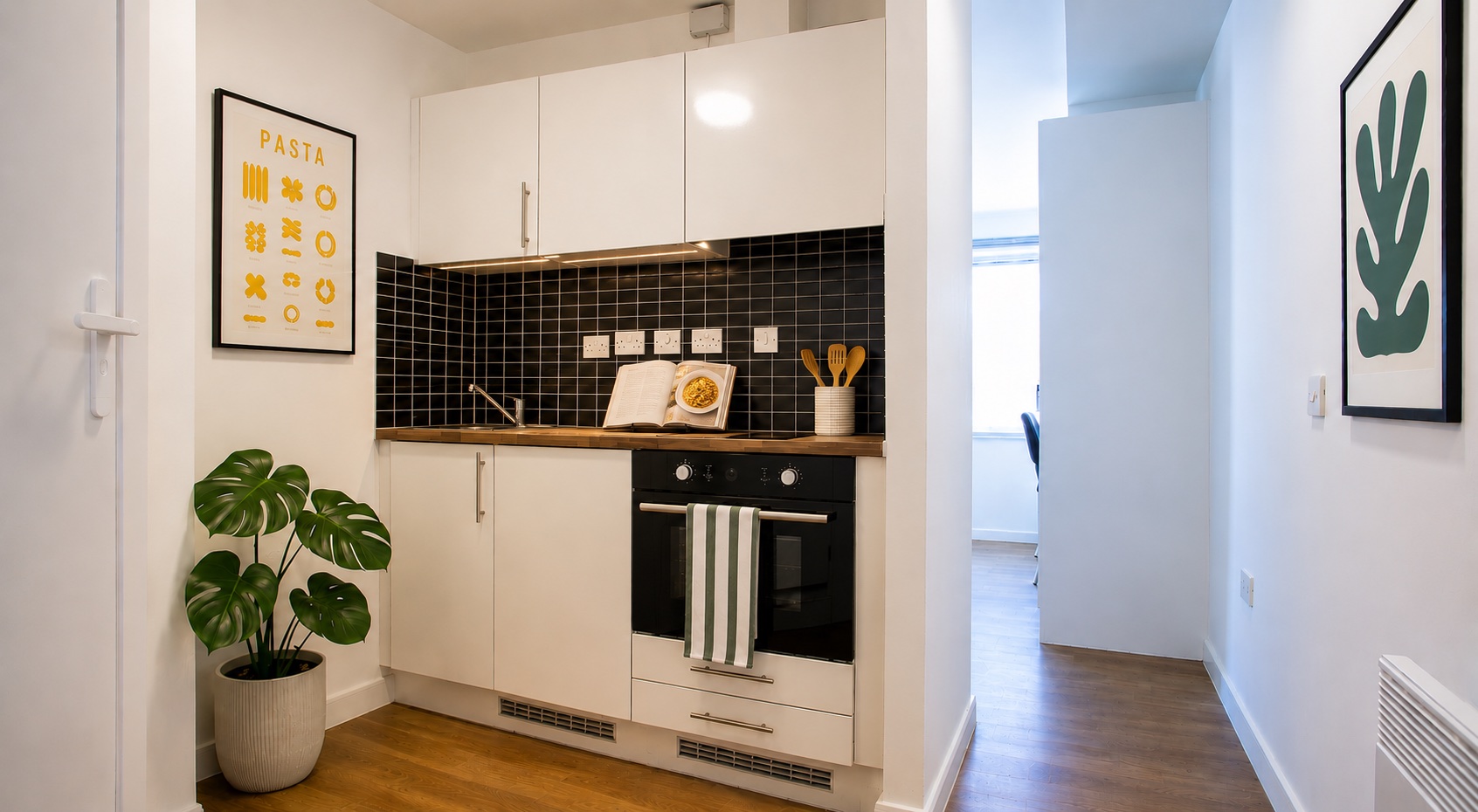 The Glasshouse Nottingham Gold Studio Kitchen