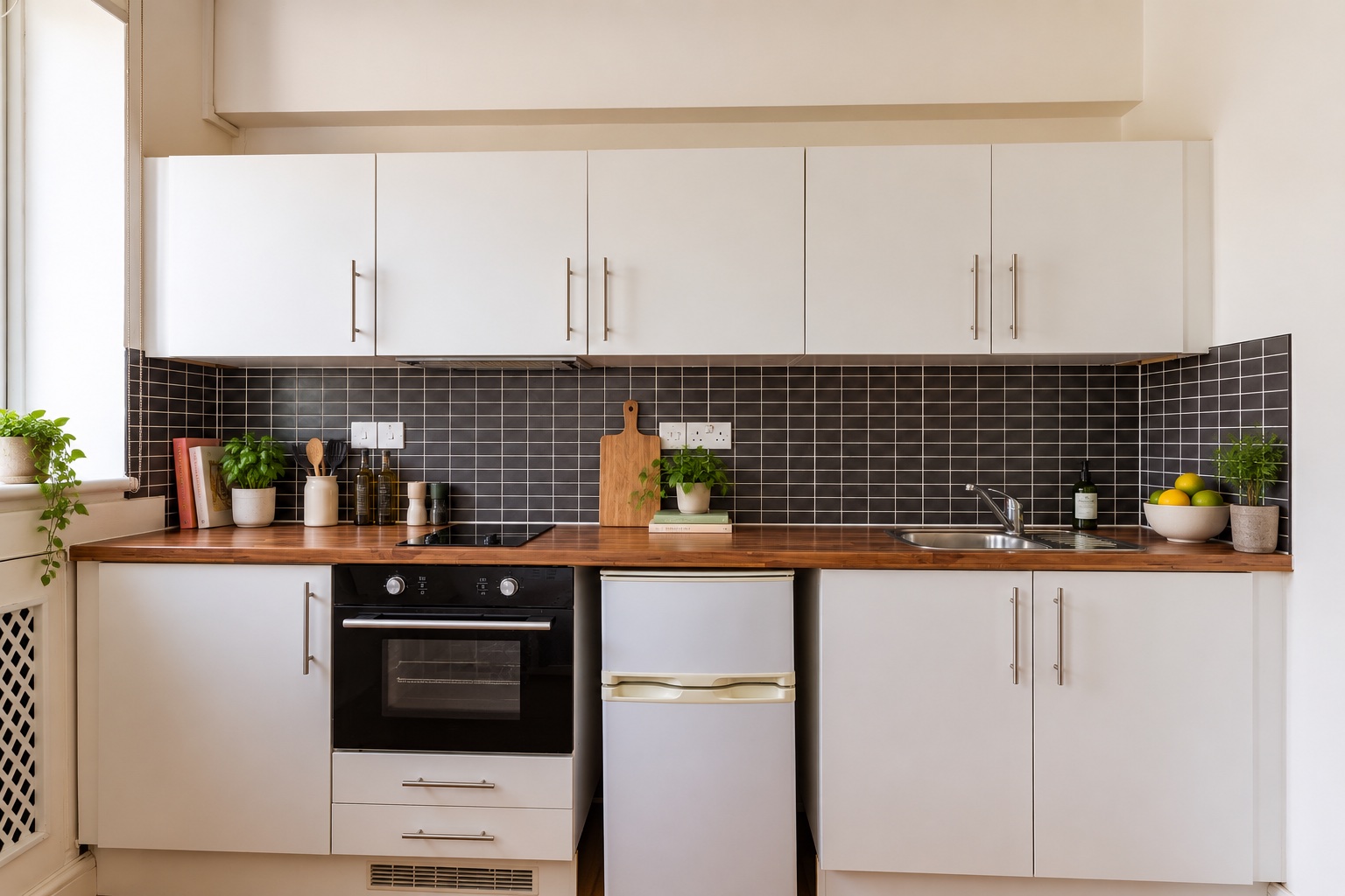 Garrow House London Silver Twin Studio Kitchen