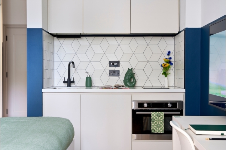 Bath Student Castle Bath Milner Studio Kitchen