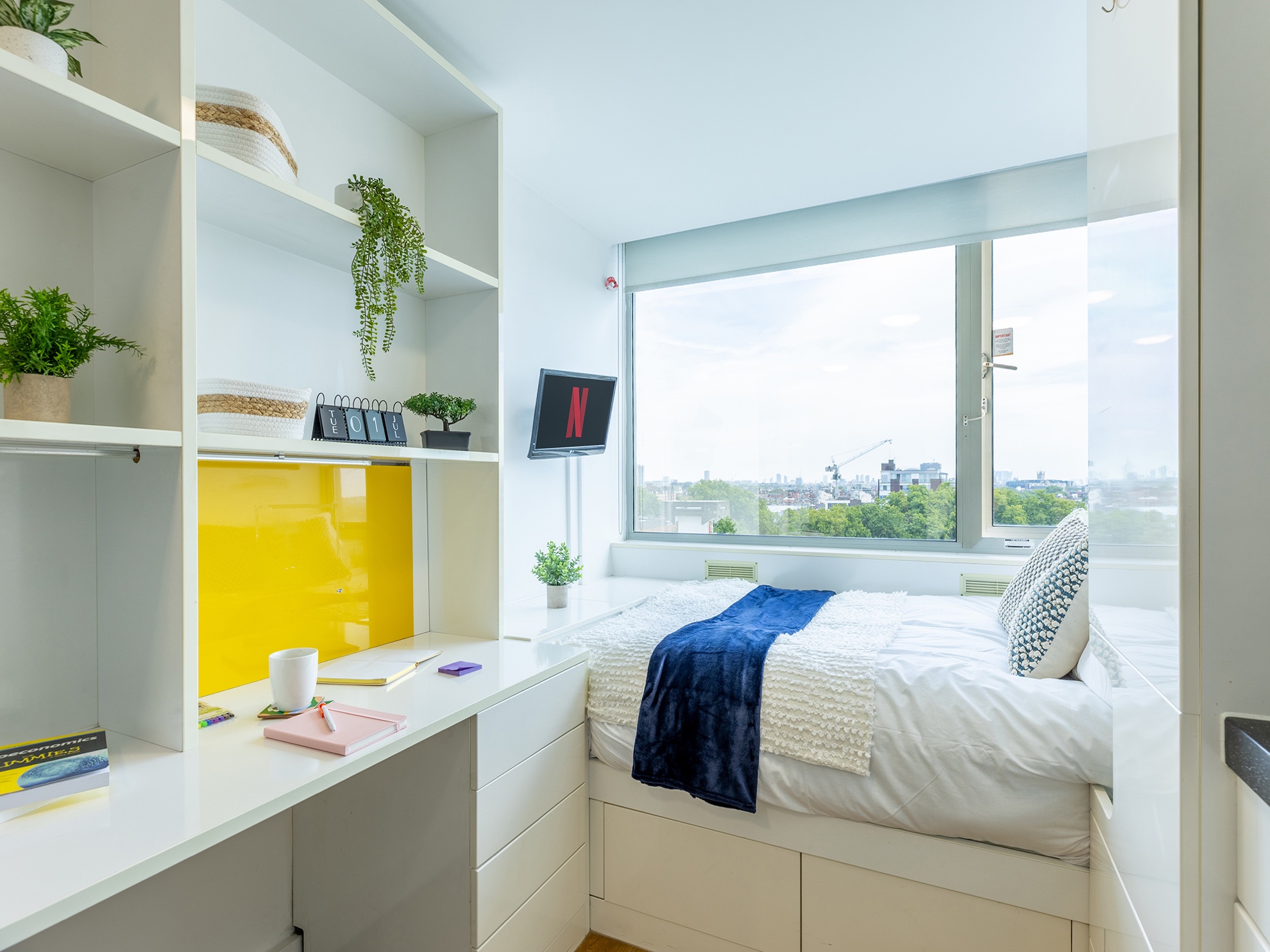 Lightfoot Hall London Sapphire View Studio Bedroom