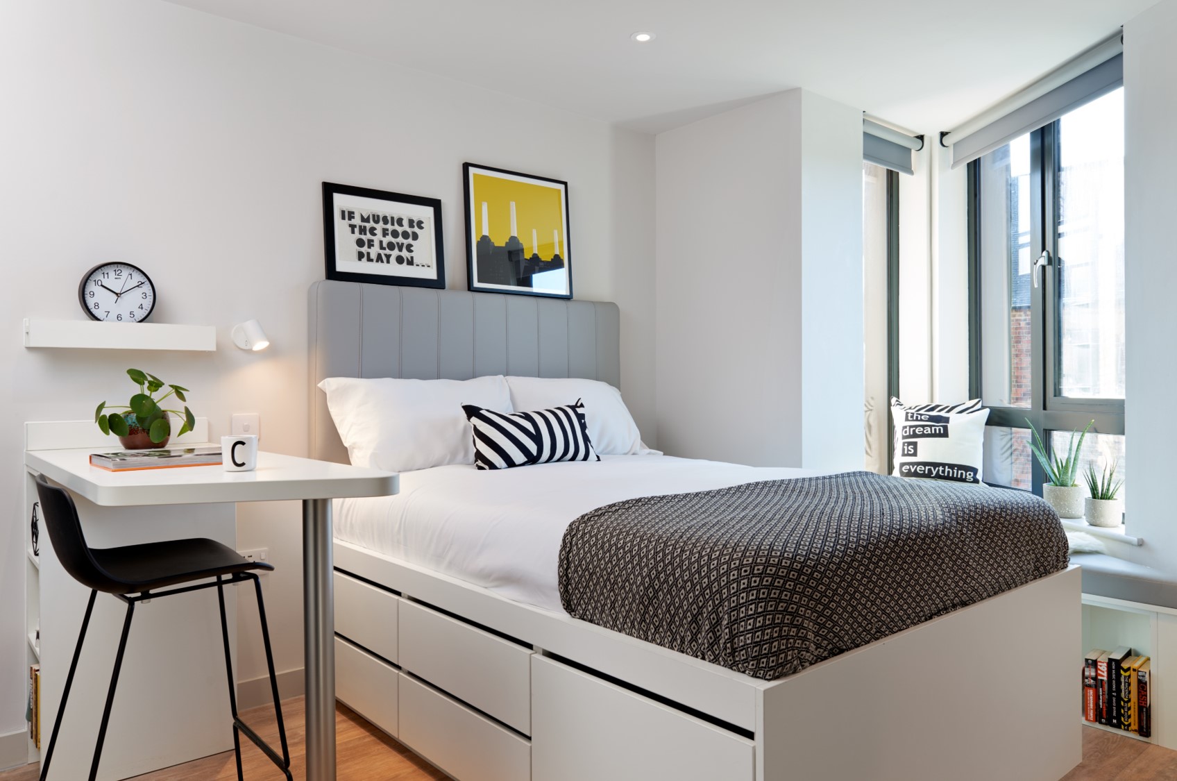 Student Castle Durham Flambard Studio Bedroom