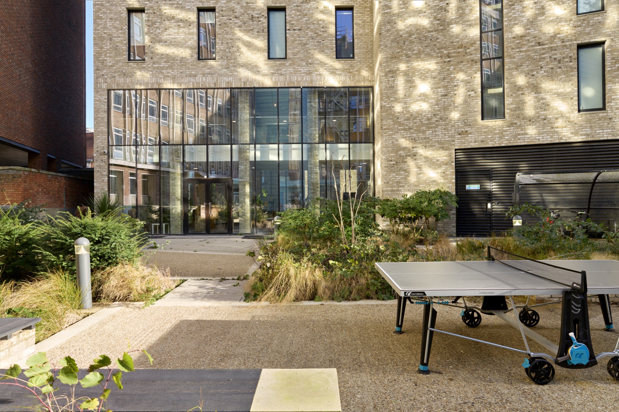 Pablo Fanque House Outdoor Courtyard