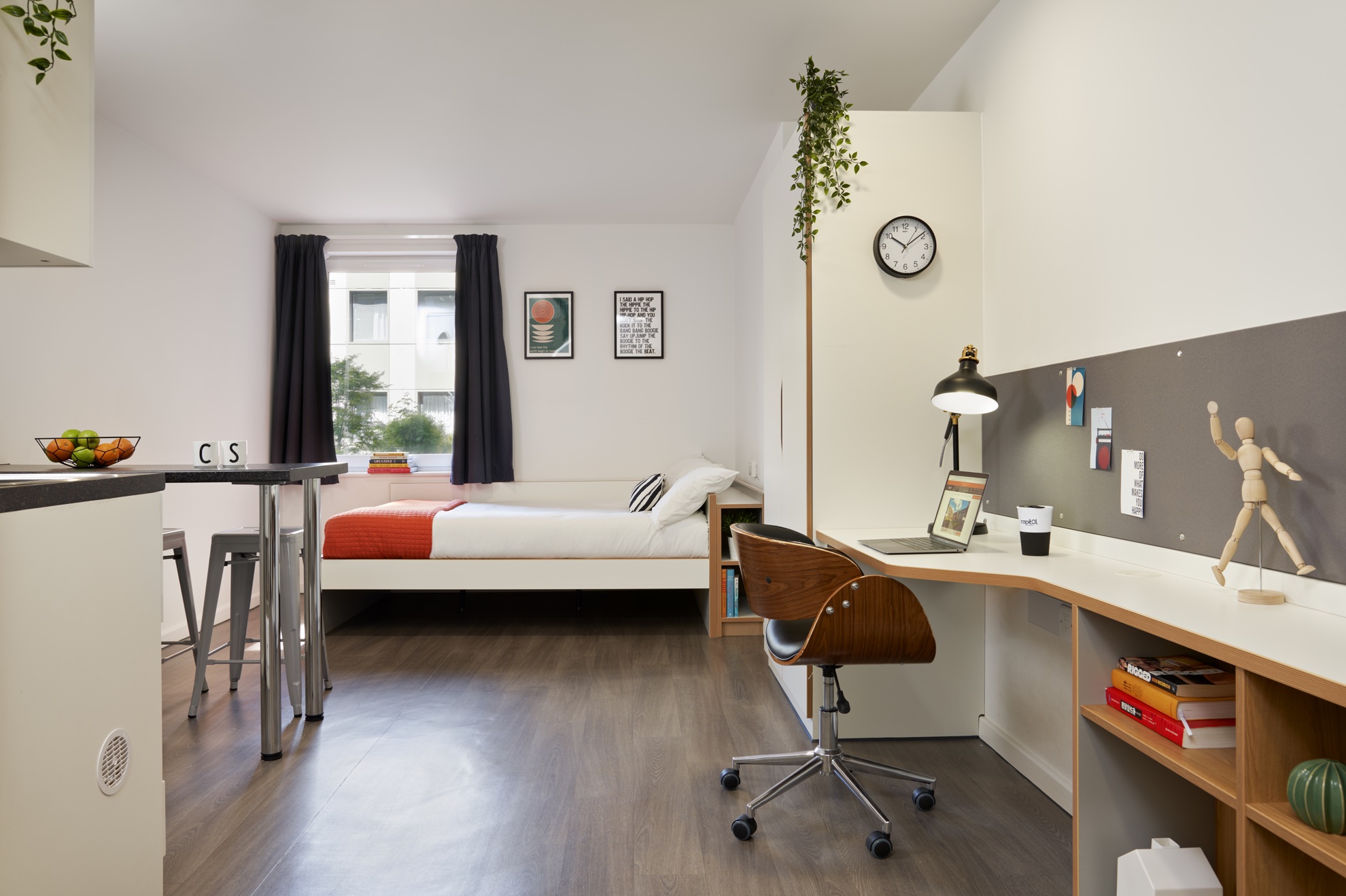 Asa Briggs House Silver Studio Bedroom