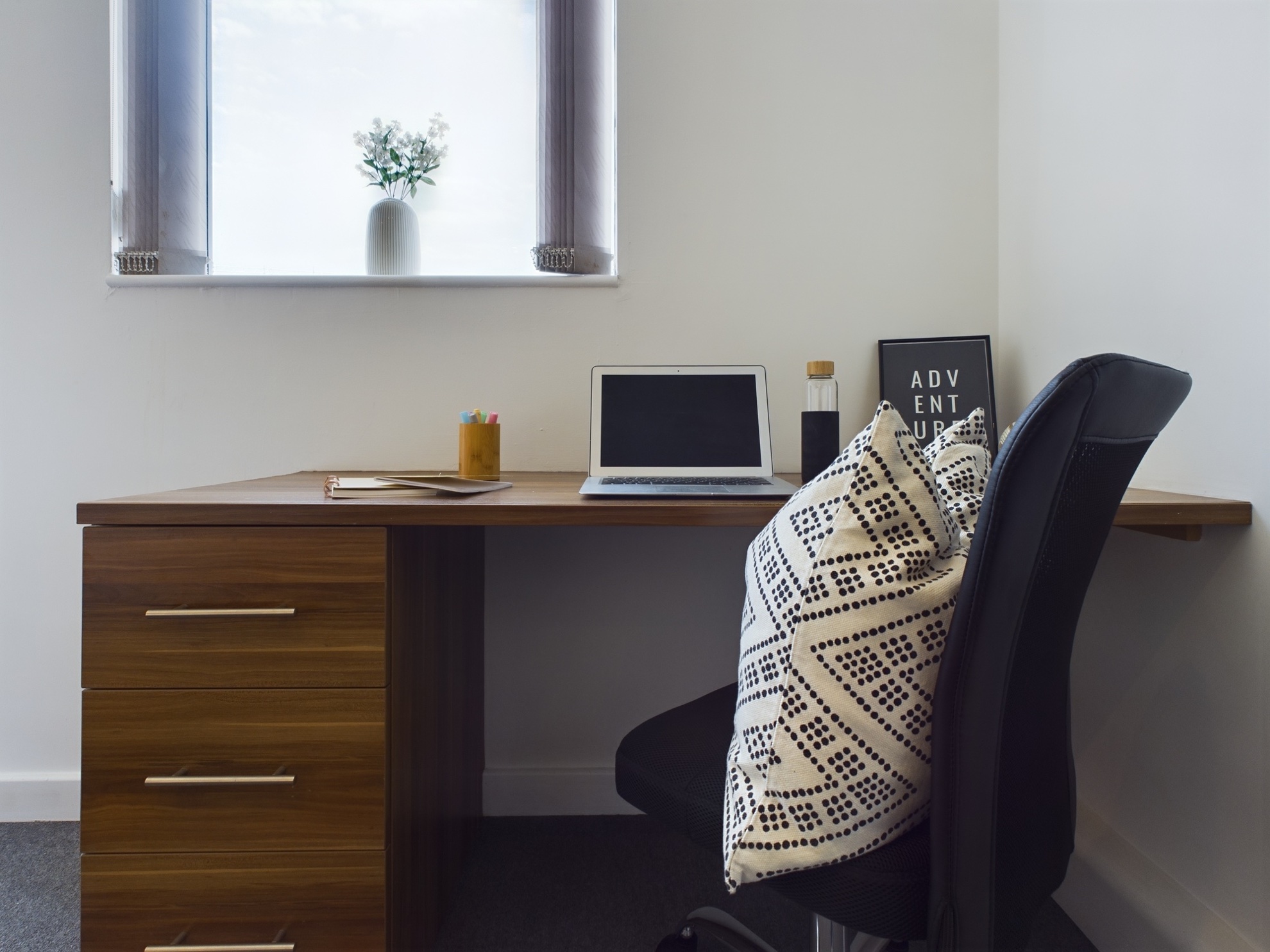 Windsor Court Liverpool Gold Studio Desk
