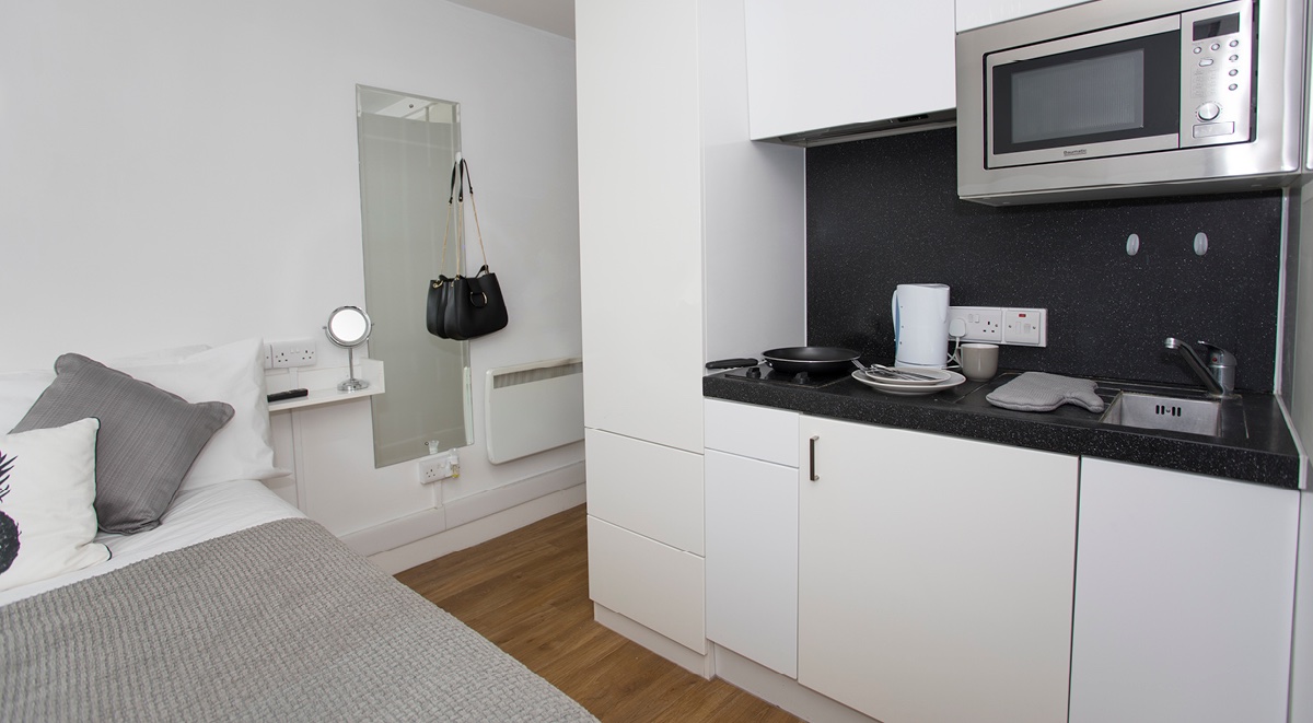 Lightfoot Hall London Silver Studio Bedroom