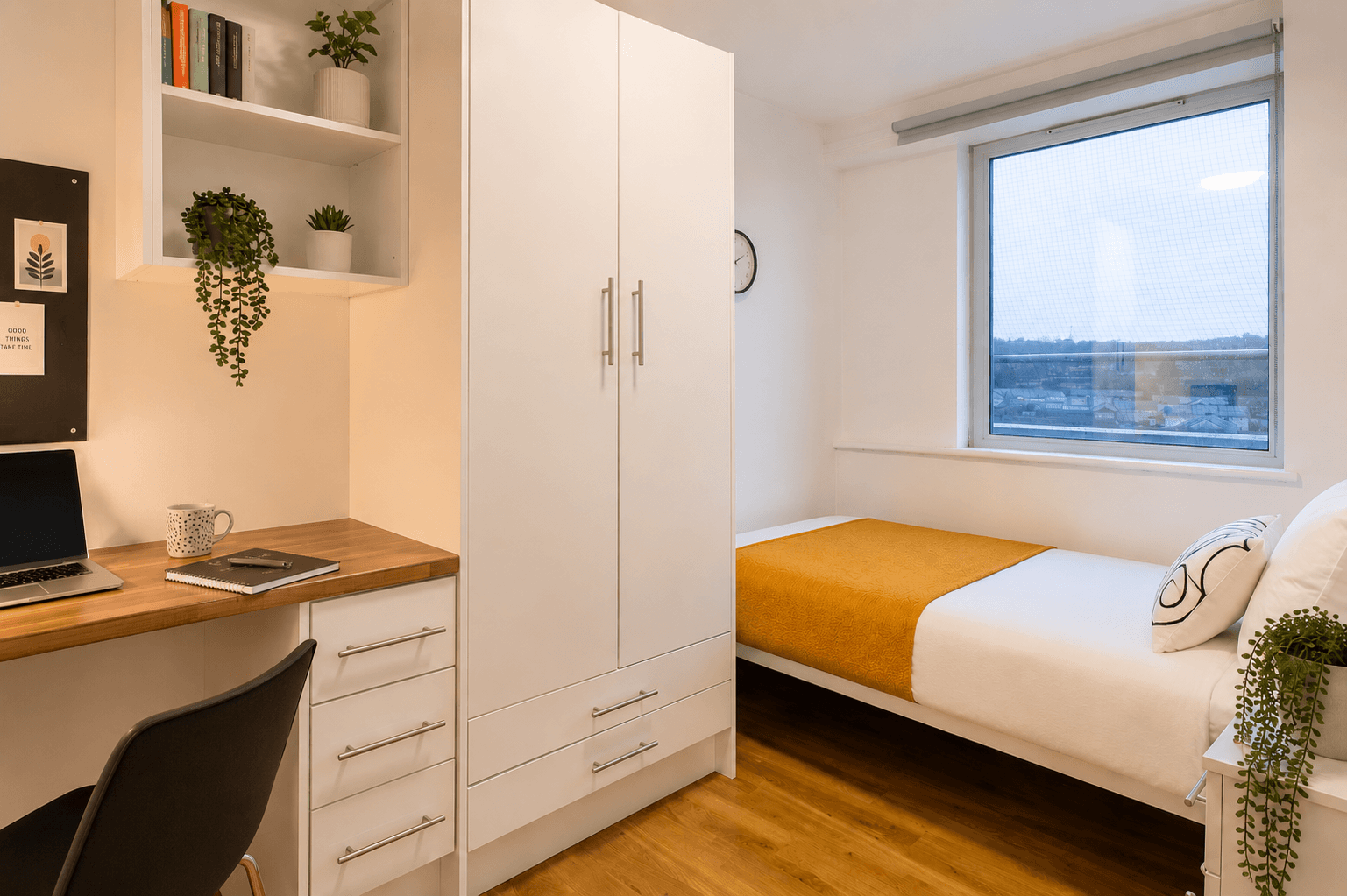 The Glasshouse Nottingham Bronze 3 Bed Room Bedroom
