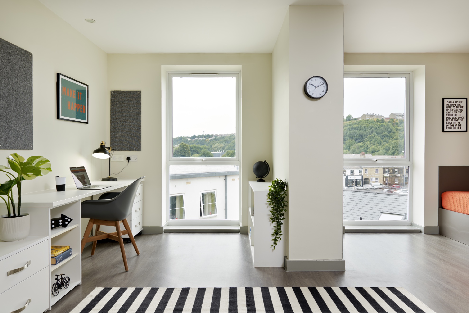 Saw Mill Silver Studio Bedroom