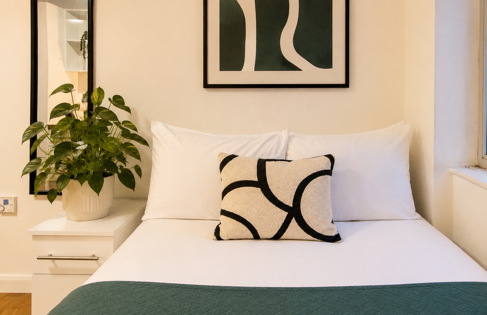 The Glasshouse Nottingham Bronze Studio Bedroom