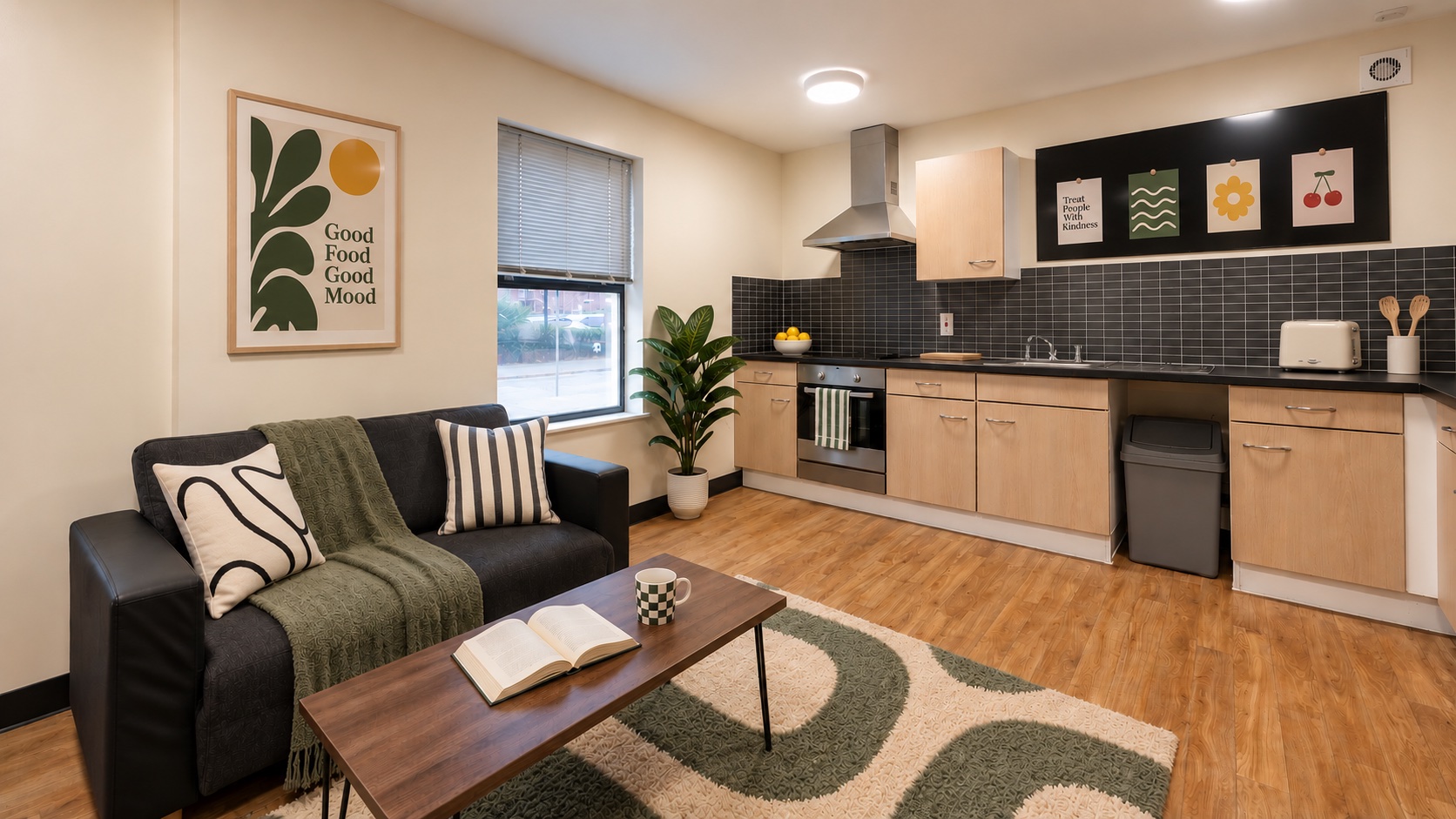Ben Russell Court Leicester Shared Kitchen 3