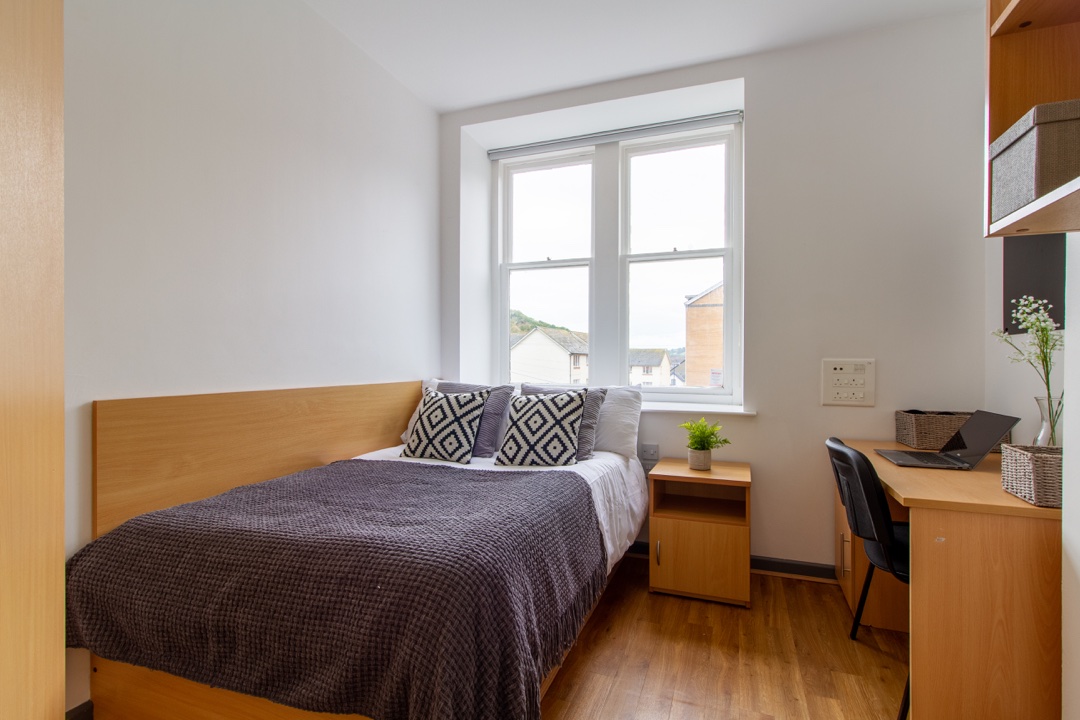 Alexandra Hall Aberystwyth Silver Ensuite With View Bedroom 2