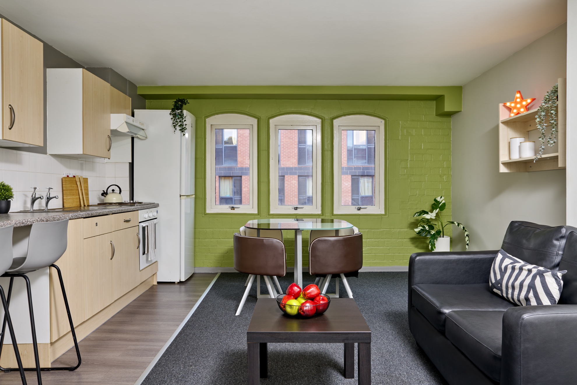 Gold 2 Bed Apartment Kitchen Calcott Ten