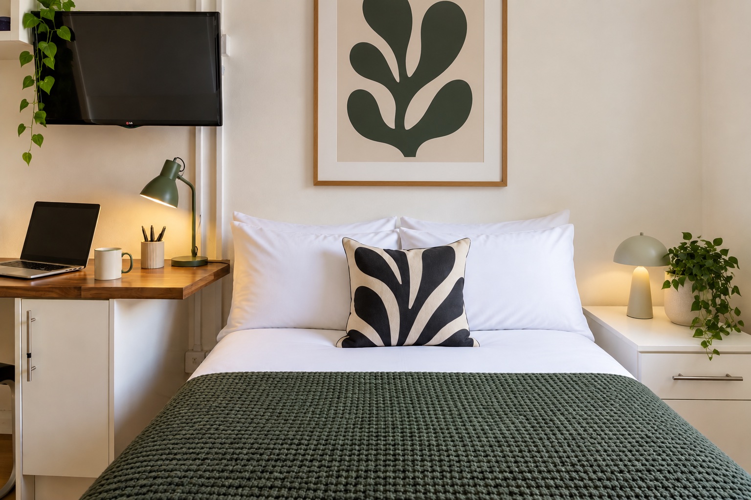 Garrow House London Silver Studio Bedroom 2