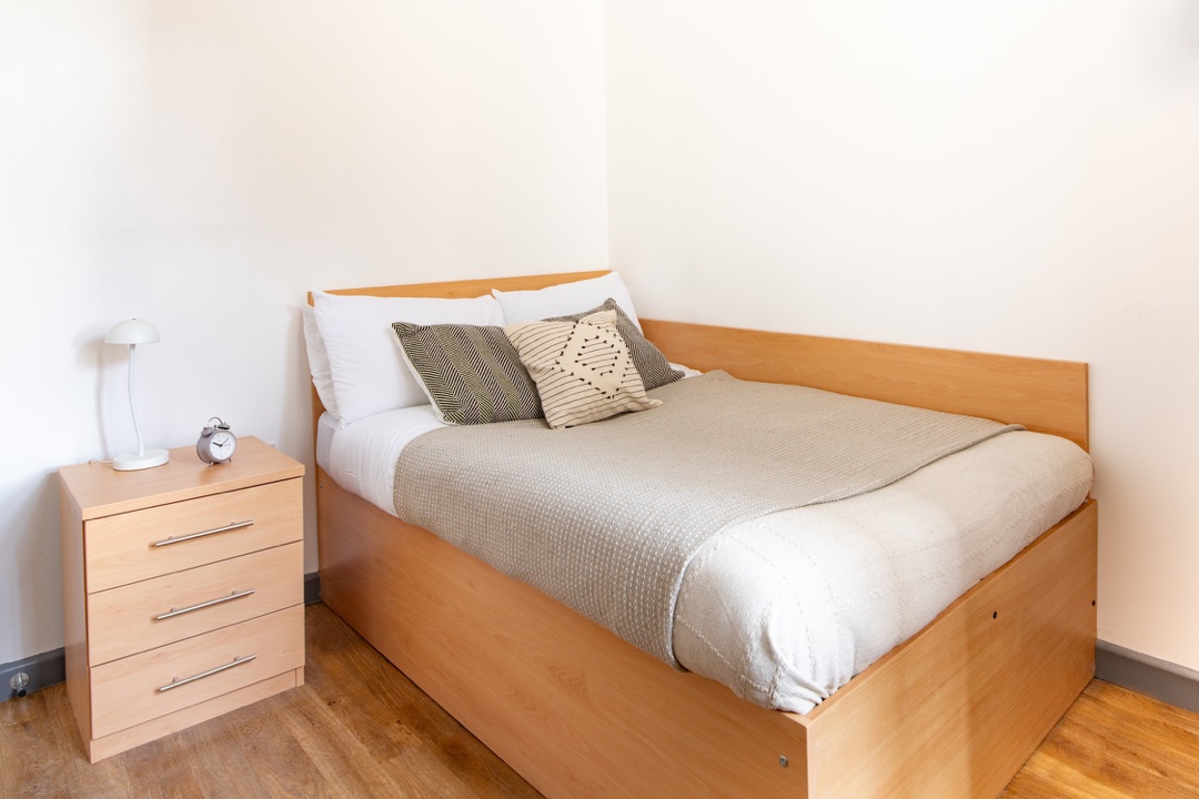 Alexandra Hall Aberystwyth Bronze Double Room Bedroom