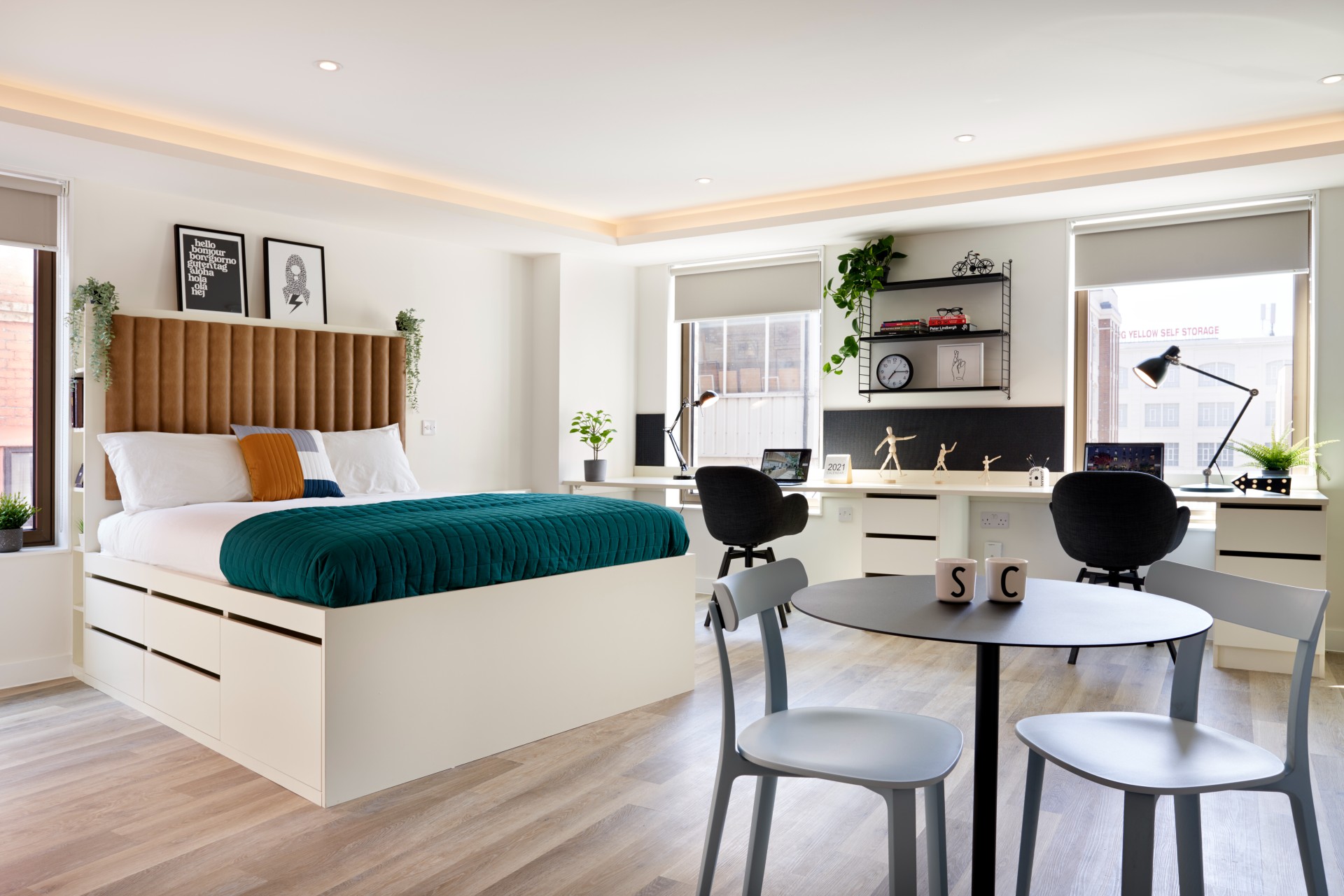 Student Castle Brighton Mortimer Studio Bedroom