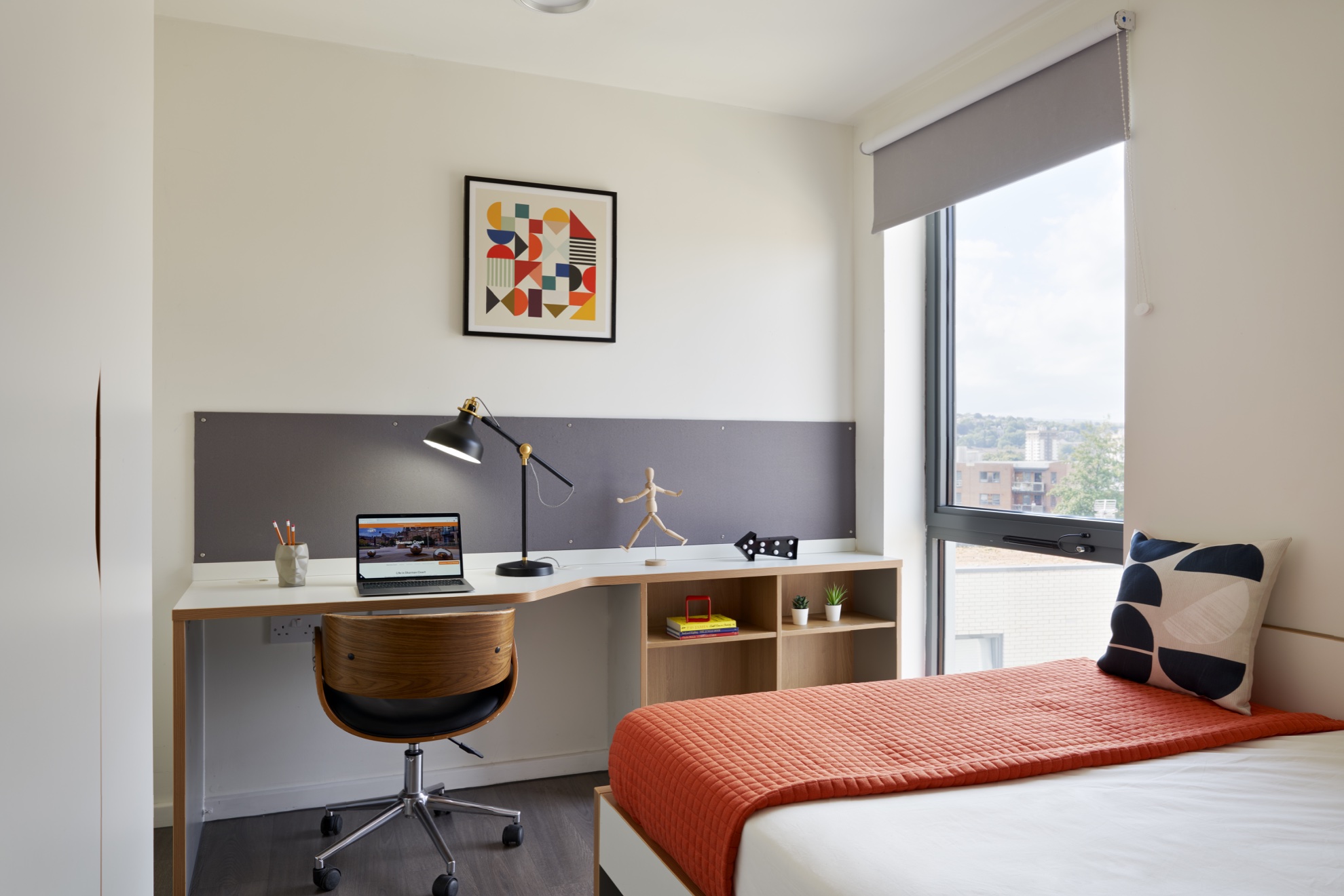 Sharman Court Bronze 2 Bed Apartment Bedroom 2