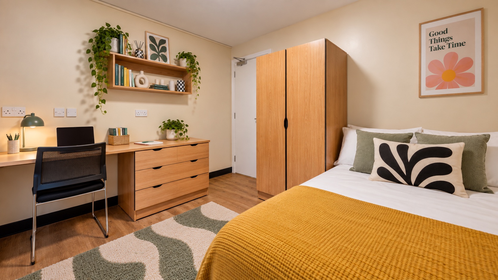 Ben Russell Court Leicester Silver Room Bedroom