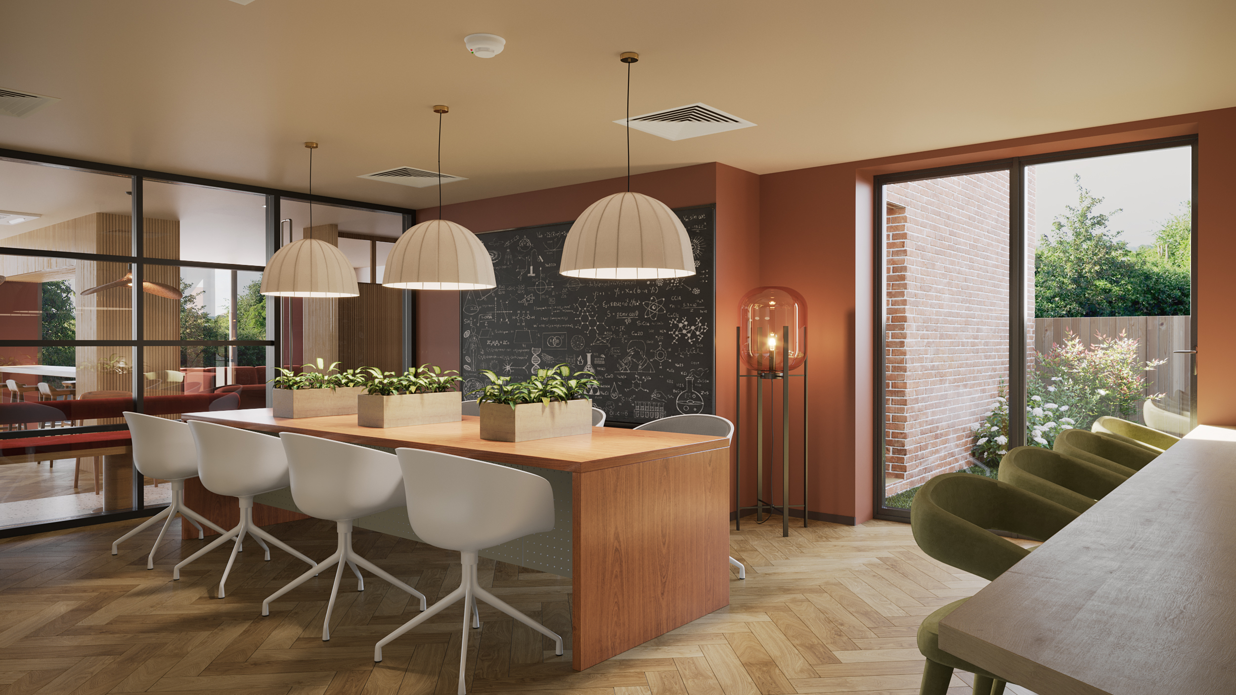 Refurbished student space Edinburgh