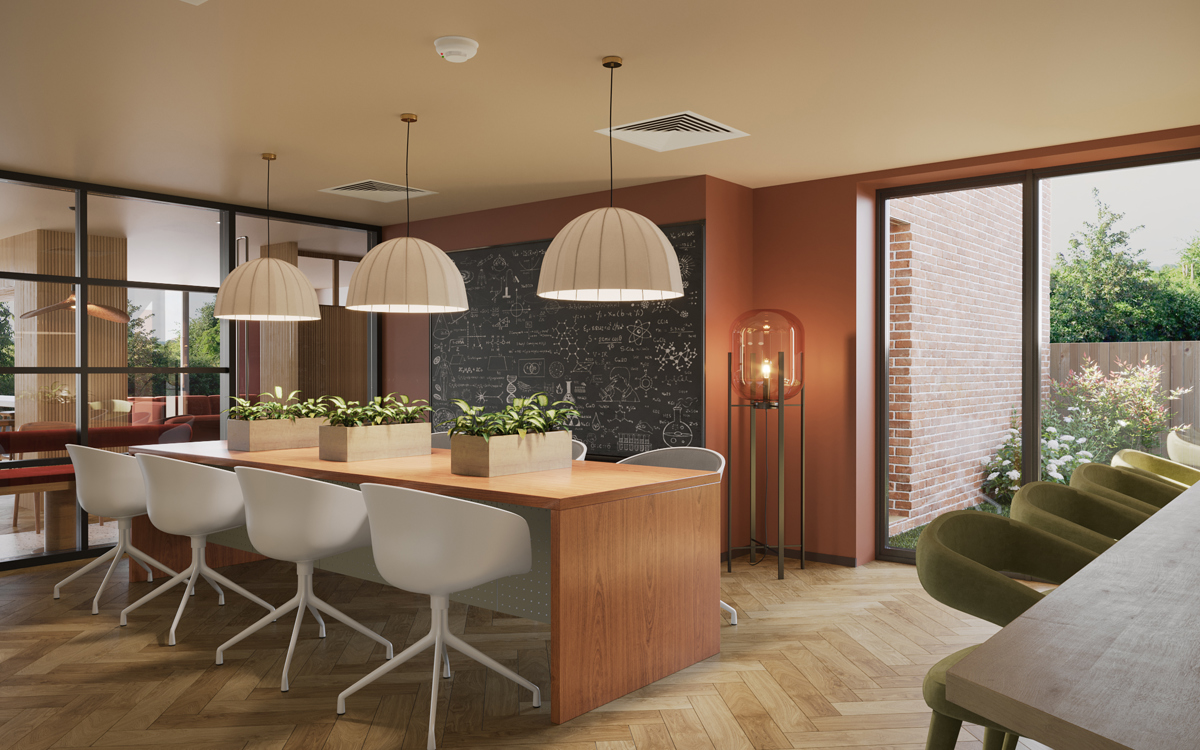 Refurbished student space Edinburgh